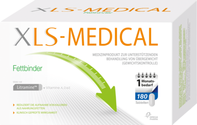 XLS Medical Fettbinder Tabletten Monatspackung